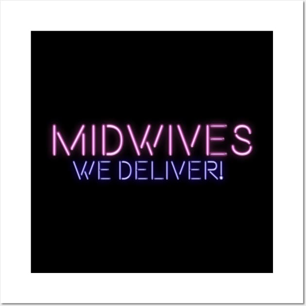 Midwives Deliver Wall Art by midwifesmarket